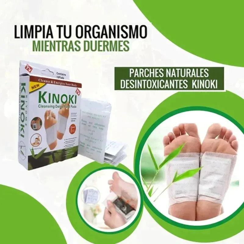 DETOX FOOTPATCHES 3Pack™ (KINOKI PARCHES x 3 CAJAS)