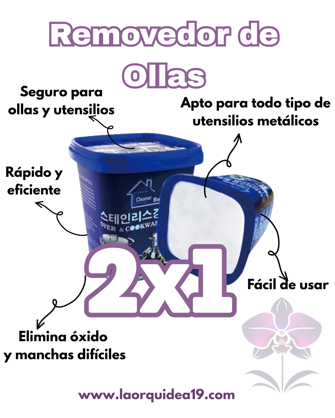 MetalMagic 2-in-1™ (Removedor de Óxido Para Ollas 2X1 )