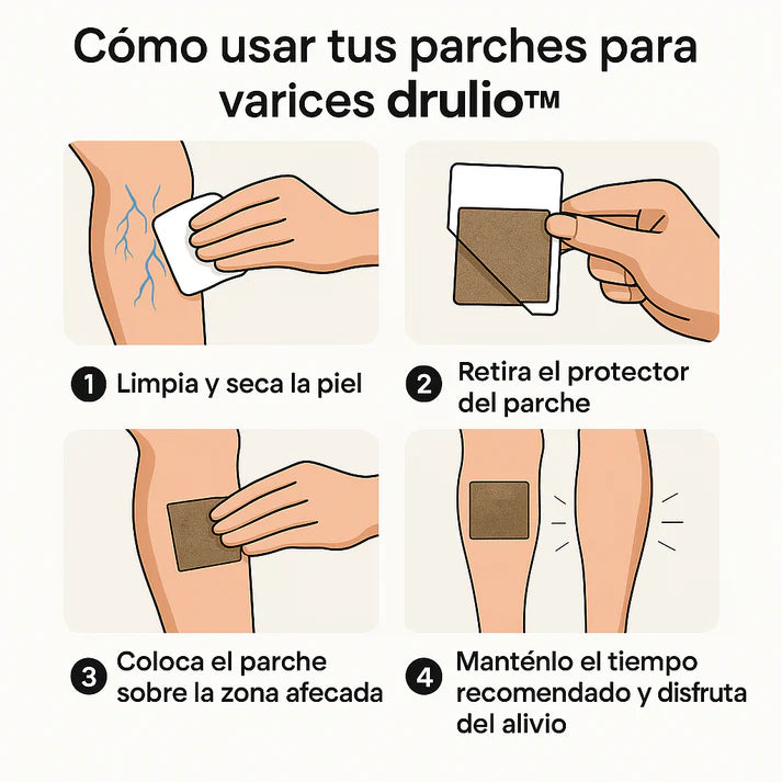 Varicose Veins Patch™ pack 3 PARCHES PARA VARICES )