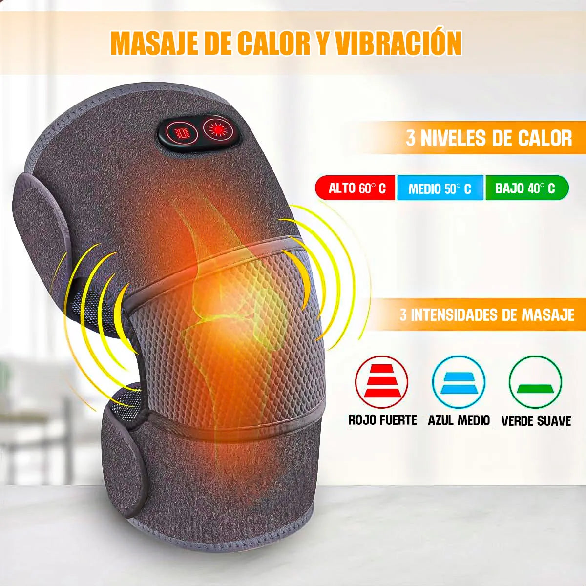 ThermaFlex Pro™ (Rodillera Electrica de Calefacción)