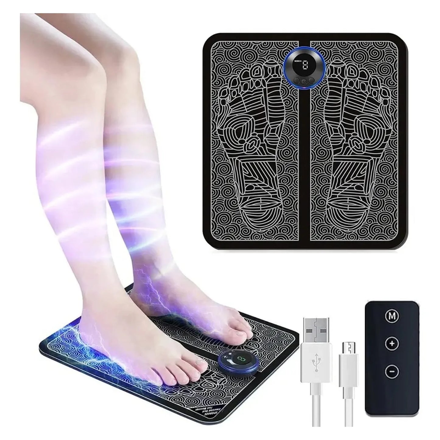 VitalStep EMS™ (Masajeador de Pies Eléctrico EMS)
