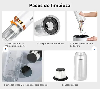 VacuumClean 3 EN 1 ( ASPIRADORA iNALAMBRICA)