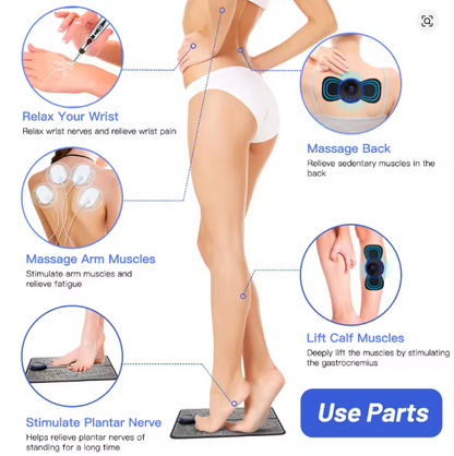 Masajeador de Pies Eléctrico EMS)