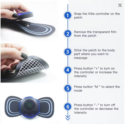 Masajeador de Pies Eléctrico EMS)
