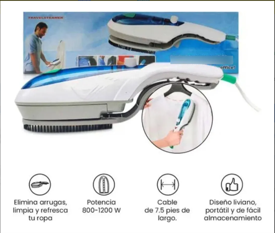 Plancha A Vapor portatil winner