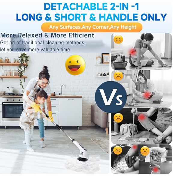 CleanBrush™ 9-in-1 (CEPILLO DE LIMPIEZA )