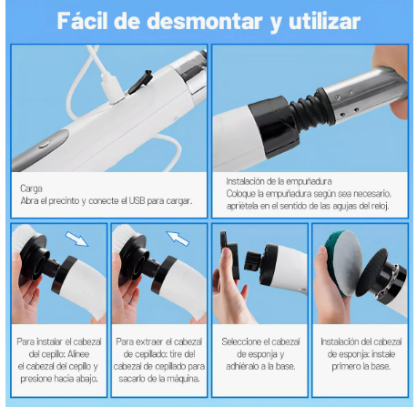 CleanBrush™ 9-in-1 (CEPILLO DE LIMPIEZA )