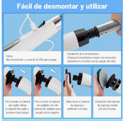 CleanBrush™ 9-in-1 (CEPILLO DE LIMPIEZA )