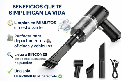 CleanVac™ (ASPIRADORA Portatil 3 EN 1)