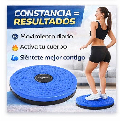 Twist Board (Disco giratorio de ejercicio cintura)