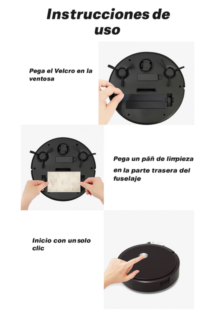 MiniSweeper™ (Robot Aspiradora Automatico 2 En 1)