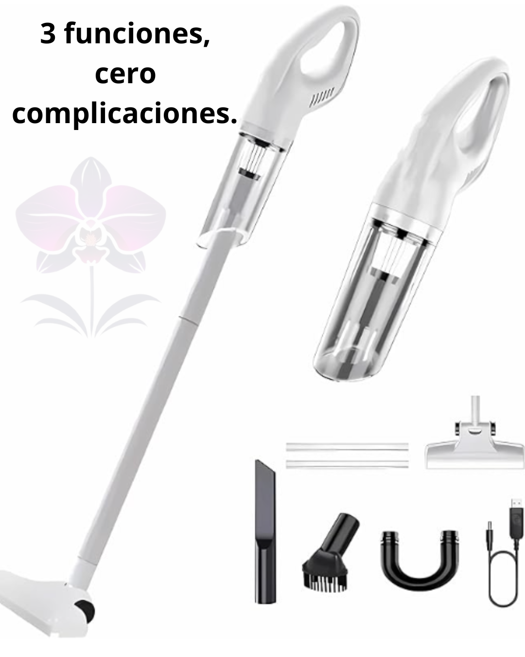 VacuumClean 3 EN 1 ( ASPIRADORA iNALAMBRICA)