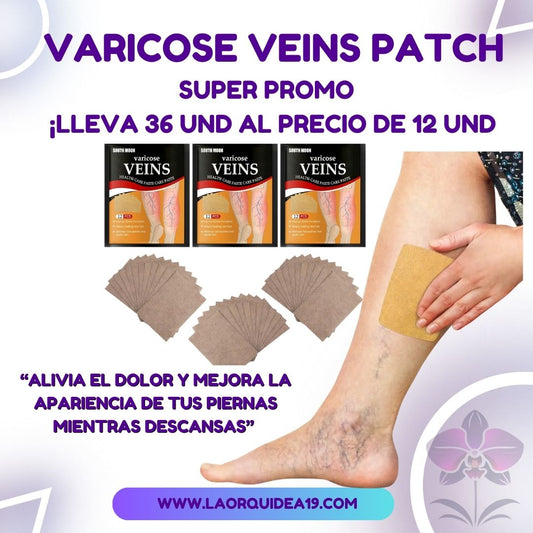 Varicose Veins Patch™ pack 3  PARCHES PARA VARICES )
