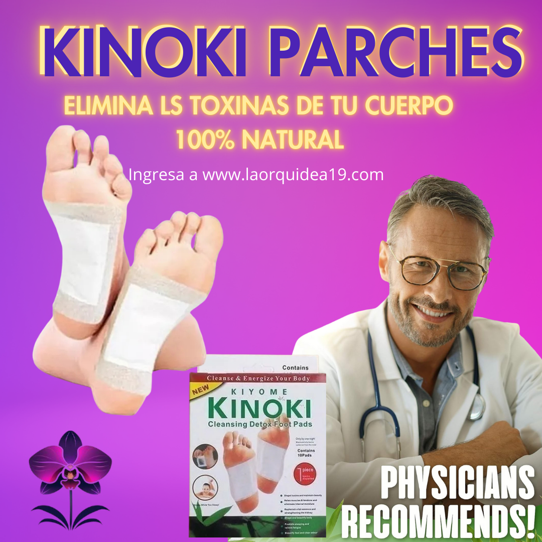 DETOX FOOTPATCHES 3Pack™ (KINOKI PARCHES x 3 CAJAS)