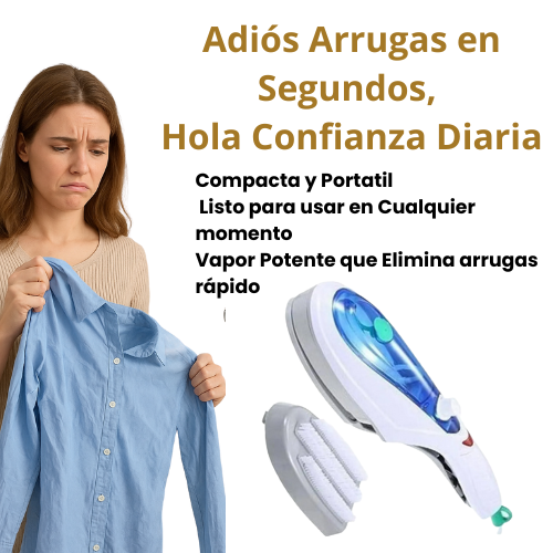 Plancha A Vapor portatil winner