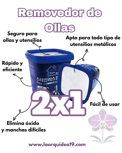 MetalMagic 2-in-1™ (Removedor de Óxido Para Ollas 2X1 )