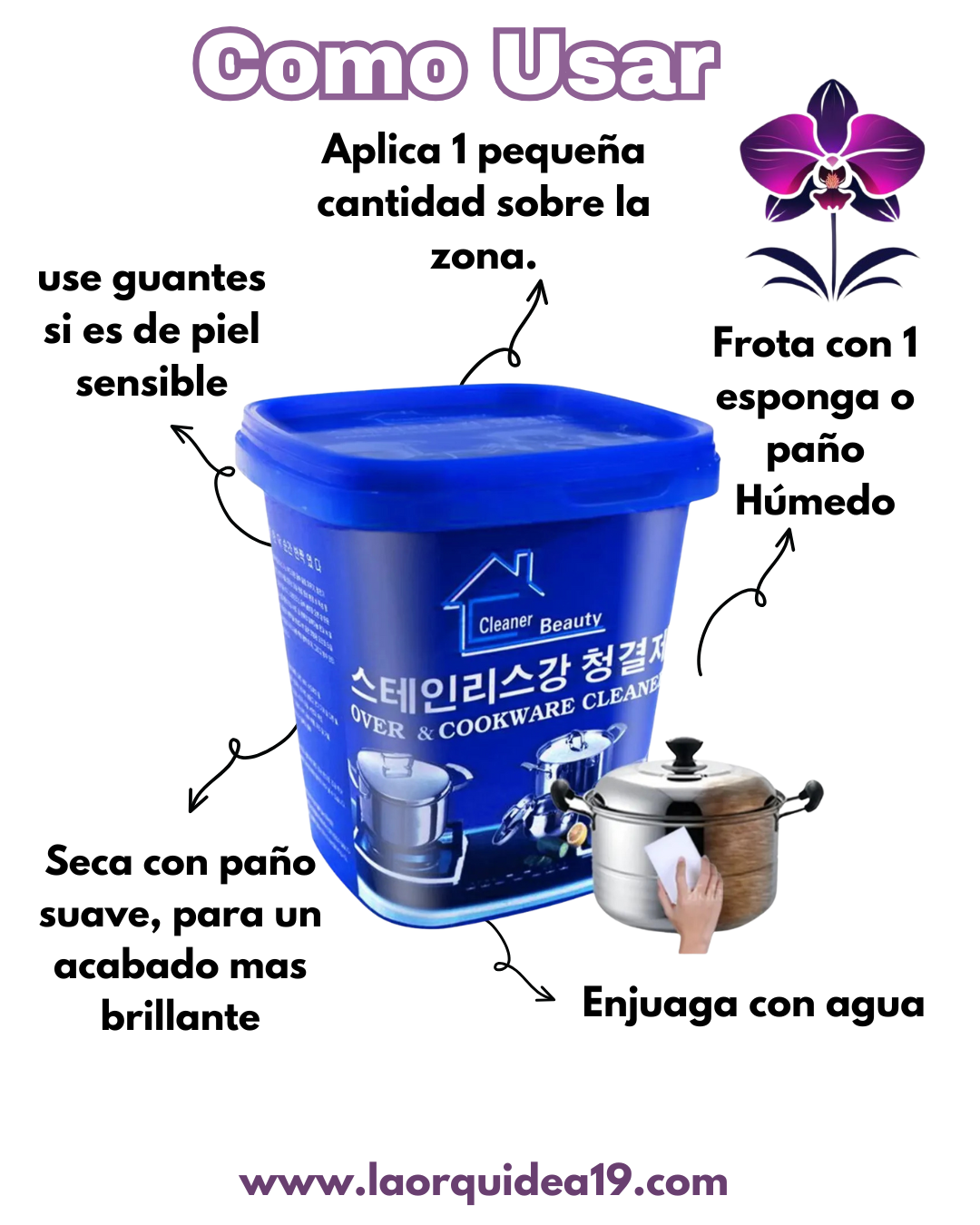 MetalMagic 2-in-1™ (Removedor de Óxido Para Ollas 2X1 )