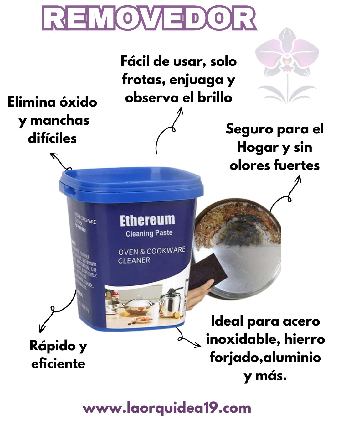 MetalMagic 2-in-1™ (Removedor de Óxido Para Ollas 2X1 )