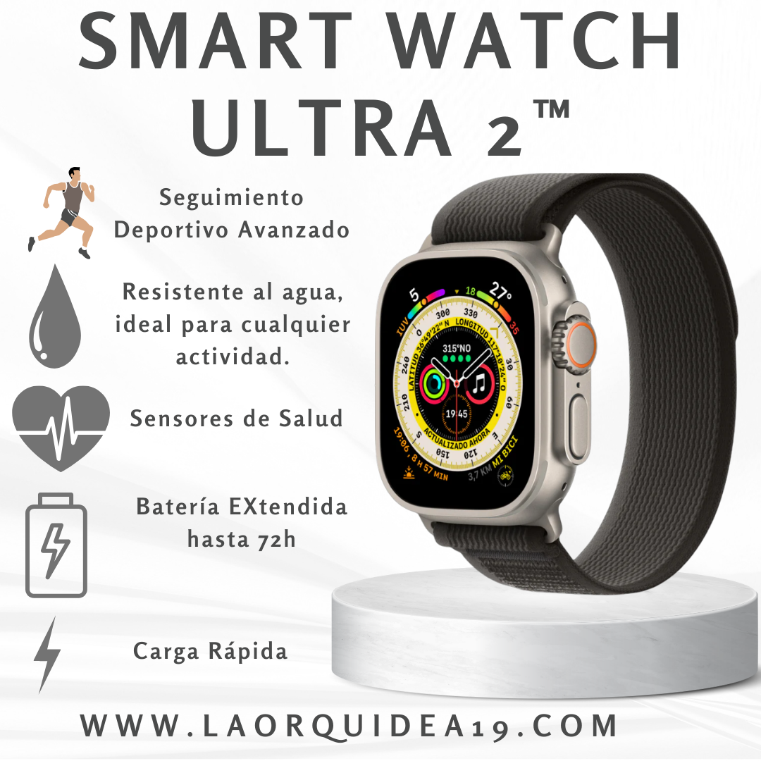 SMART WATCH ULTRA 2™ (Reloj Inteligente Ultra 2™)
