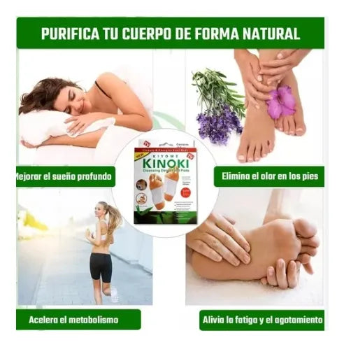 DETOX FOOTPATCHES 3Pack™ (KINOKI PARCHES x 3 CAJAS)