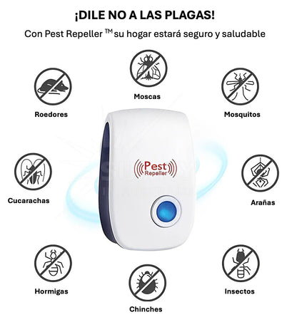 PESTCONTROL MAX™ (REPELENTE ULTRASONICO DE INSECTOS)