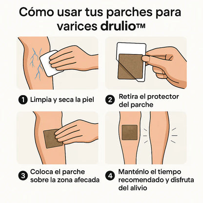 Varicose Veins Patch™ pack 3  PARCHES PARA VARICES )
